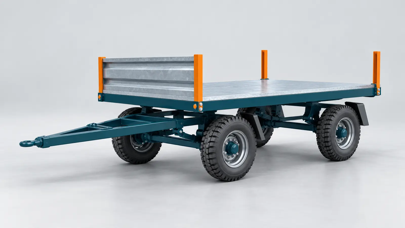 EH 400 Two-Axle Flatbed