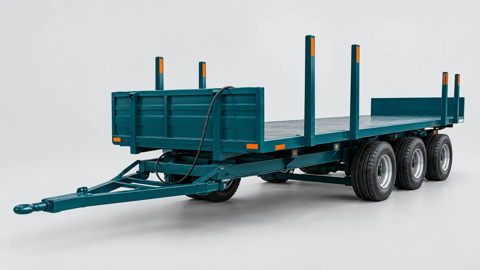 EH 420 Three-Axle Flatbed